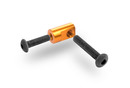 ALU FAN MOUNT - ORANGE --- Replaced with #306410